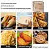 Backen Gebäck Werkzeuge Backwerkzeuge 100 Teile/los Wachspapier Lebensmittelqualität Fett Wrapper Wrap Für Brot Sandwich Burger Pommes Frites Ölpapier Drop Dh2Na