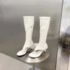 miui chaussure douce meilleure qualité fraîche et épicée orteil fille serrage le genou mince talon hauts show short toe toe toe cool bottes été