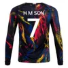 Qqq8 22 23 Korea Mens Long Sleeves Soccer Jerseys National Team U J I B Kwon C Hwang H M Son Home Away Football Shirts