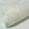 Wallpapers 3D Non-woven Wall Stickers Background Embossing Paper Damask Wallpaper Self-adhesive Pintado