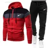 Nieuwe 2023 Trainingspak Rits Jassen Sport Broek Sets Basketbal Truien Vrouw Mode Hoodie Trainingspakken Jogger Tech Trainingspak