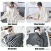 Cobertores Nordic Tassel Cobertor de Malha Cobertor de Franja Sólida para Cama Sofá de Viagem Xaile Cobertor de Ar Condicionado Tamanho Grande R231102