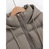 Parkas femme TRAF ZR hiver femmes manteau froid vestes d'hiver pour femmes chaud thermique Parkas femme hiver manteau Promotion vêtements de dessus pour femmes 231101