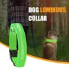 Dog Collars Lighted For Night | 3 Lighting Modes Waterproof Led Rechargeable Collar Walking