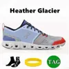 chmura na butach na butach Cloud x 3 Shift Shoe Fashion Heather Glacier Niagara White Heron Black Niagara Sport Sneakers Mesh Low Runner Flat