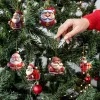 2023 Akrylplan Santa Claus Pendant Christmas Tree Decoration Jul Home Decorations Pendant 1102