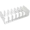 Förvaringslådor Makeup Tray for Dresser Organizer med 7 fack Eyeshadow Powder Rack Drawer Divider Home