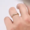 Großhandel Trendy 1mm Edelstahl dünne Ringe Vintage Retro Mode Schwanz Ring für Frauen Schmuck