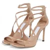 Fashion Summes Sandali da donna Senior Azia 95 Décolleté in pelle verniciata Italia Lussuose dita quadrate Cross Ankle Sling Designer Wedding Party Sandalo Tacchi alti Box EU 35-43