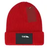 Chapéu de inverno malha gorro designer homens crânio boné algemado borda clima frio manter quente moda casual gorras luxo bonnet luxe cor sólida frente carta remendo fa04