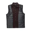 Mélanges de laine pour hommes Manteau chaud d'hiver pour hommes Manteaux épais Manteau de finition pour hommes Vestes et manteaux à simple boutonnage avec gilet réglable 231102