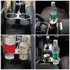 Soporte para bebidas, 2 uds., taza de doble orificio, práctico estante para botellas de agua para camión y automóvil