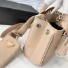 Bolsas de noche Pieza de diseñador Prado Bolso Hobo Crossbody Killer Hombro de mujer Moda Cartera Lona con alta calidad