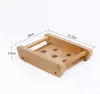 Soap Box Bamboo Wood Simple Creative Japanese Soaps Tray Handgjorda Soap Boxs Dish Badrums Organiser Badillbehör