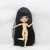 Dockor Icy DBS Blyth Doll Series No.BL9601 Black Hair White Hud 16 BJD Joint Body Neo 230331