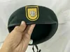 Berets US Army 1th Special Forces Group Blackish Green Beret Löjtnant Överste Militärhatt Återaktivering