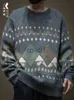 Męskie swetry 2023 Wiosna i jesień Nowy Sweter Sweter dla mężczyzn Męski i Zima Extra dużego grubego mężczyzn plus młody przystojny Knitwear J231102