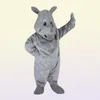 2020 Helt ny Rhino Mascot Costume Character Adult SZ 011098845