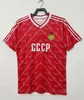 87 88 Retro CCCP Sowjetunion BELANOV Fußballtrikot 86 90 BLOKHIN Home Classic Vintage Fußballtrikot Kurze Uniformen