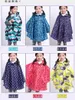 Raincoats Stylish Rain Poncho Waterproof Jacket Coat For Girls Boys