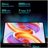 Tablet-PC Teclast T50 2023 11 2K Android 12 2000 x 1200 16 GB RAM 128 GB Rom Unisoc T616 Octa Core 4G Netzwerk Typ C 18 W Schnellladung D Dhqvw