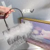 Silver fluffy water small square bag banquet fluffy pillow chain box carrying crossbody bag 231102