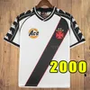 VASCO DA GAMA Mens Romario Retro Soccer Jerseys 1997 1998 1999 2000 2010 2011 Home White Away Black 98 99 00 10 11 Miranda Short Sheeve Juninho Dede Luizao Football Shirt