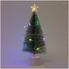 Christmas Decorations Christmas Decorations 17Cm Led Mini Tree With Mticolor String Lights Drop Delivery Home Garden Festive Party Sup Dh4Tn