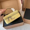 kofferbak Dames make-up Luxe lunchtas dame heren Designer Koppeling cosmetische Cross Body mode Totes handtas Schouder reisijdelheid Echt leer wassling tassen