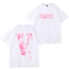 VLONE Marke bedruckte Hemden Männer und Frauen O-Ausschnitt Lässige T-Shirts Klassischer Modetrend für einfache Straßen-HIP-HOP-Baumwollpullover