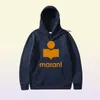 Women Unisex Couple Hoodies Marant Casual Streetwear Hooded Sweatshirts Loose Pullovers Tracksuit Tops Female Oversize Hoodie X0624838721