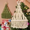 Wandtapijten Boho Kerst Decor Kerst Muurkunst Macrame Kerst Decor Vakantie Muur Decor Muur Hangende Macrame Chrismas Boom FD39743624 231102