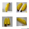 Other Home Garden Other Home Garden 100pcs Creative Gonflable Big Banana 68cm Blow Up Piscine Eau Jouet Enfants Enfants Fruits Jouets Party Dh3At