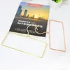 Hangers 10pcs Gold Coat Metal Clothes Rack Iron Material Rectangle For Bedroom Closet Organizer Heavy Duty Strong Non-Slip