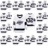 Maillots Heritage des Kings de Los Angeles 2022 des années 90 32 Jonathan Quick Anze Kopitar Dustin Brown Iafallo Doughty Campbell Kovalchuk Turcotte6702123