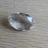 Ljuskrona kristall 50st 38 mm trasparent glaslampa prisma x'mas bröllop pendelldelar delar