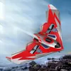 ElectricRC Aircraft TY8 RC Glider Airplane LED Light Hand Throwing Fixed Wing Foam Outdoor Electric Red Yellow Plane Professional Drone Toys Boy 231102