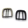 Bag Parts Accessories 1pcs 40mm Metal Belt Buckles Double Pin Brushed Matte End Bar Buckles High Quality Fit for 37mm-39mm Leather Belt Craft Parts 231102