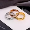 S925 Sterling Silver Diamond Band Rings for Women Luxury Shining Crystal Stone Designer Ring Wedding Jewelry CK