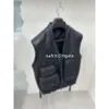 9ADesigner Canotta da uomo Cappotto da uomo Canotta da donna di lusso con cerniera Canotta Fashion Parker Giacca a vento invernale Cappotto Versione in pelle bovina Gilet tattico Classico Fiore antico in rilievo