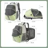 Dog Car Seat Covers Pet Cat Backpack Portable Oxford Fabric Carrier Bag Breathable Mesh Travel Collapsible SuppliesDog