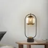 Lampes de table Chevet en bois Home Deco Lighting Gaming Lights Modern Gold Lamp Handmade