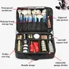 Kosmetiska väskor kvinnlig yrke makeup case mode kosmetiker kosmetik arrangör lagringslåda nagelverktyg resväska för kvinnor resor smink väska 231102