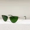 Modne męskie okulary przeciwsłoneczne Trójkątne oko kota Ins Tide Anti Ultraviolet Street Photography