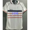 Qqq8 1998 França Retro Futebol Jerseys 1982 84 86 88 90 96 98 00 02 04 06 Zidane Henry Maillot De Foot Pogba Camisa de Futebol Rezeguet Desailly