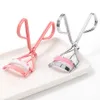 Eyelash Curler 1st Rostfritt stål Eyelash Curler med Comb Professional Eyelash Curler Eyelashes Auxiliary Eyelash Curling Clip Makeup Tools 231102