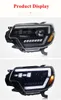Toyota Tacoma 헤드 라이트를위한 LED 헤드 라이트 조립 2012-2015 주간 달리기 회전 신호 램프 자동 액세서리