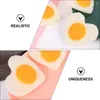 Party Decoration Simulated Omelette Fake Food Restaurant Prop Kitchen Ornament Fried Egg Realistic Toys