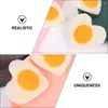 Party Decoration Simulated Omelette Fake Food Restaurant Prop Kitchen Ornament Stried Egg Realistic Toys