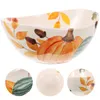 Dinnerware Sets Kitchen Faceut Salad Bowl Pumpkin Accesorios Serving Bowls Entertaining Ceramics Household Stuff